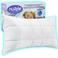 Nuzzle oreiller face avant avec emballage élégant pour confort hôtelier