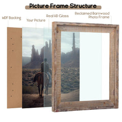 NWDCLF verre réel net protégeant la photo pour une visibilité optimale