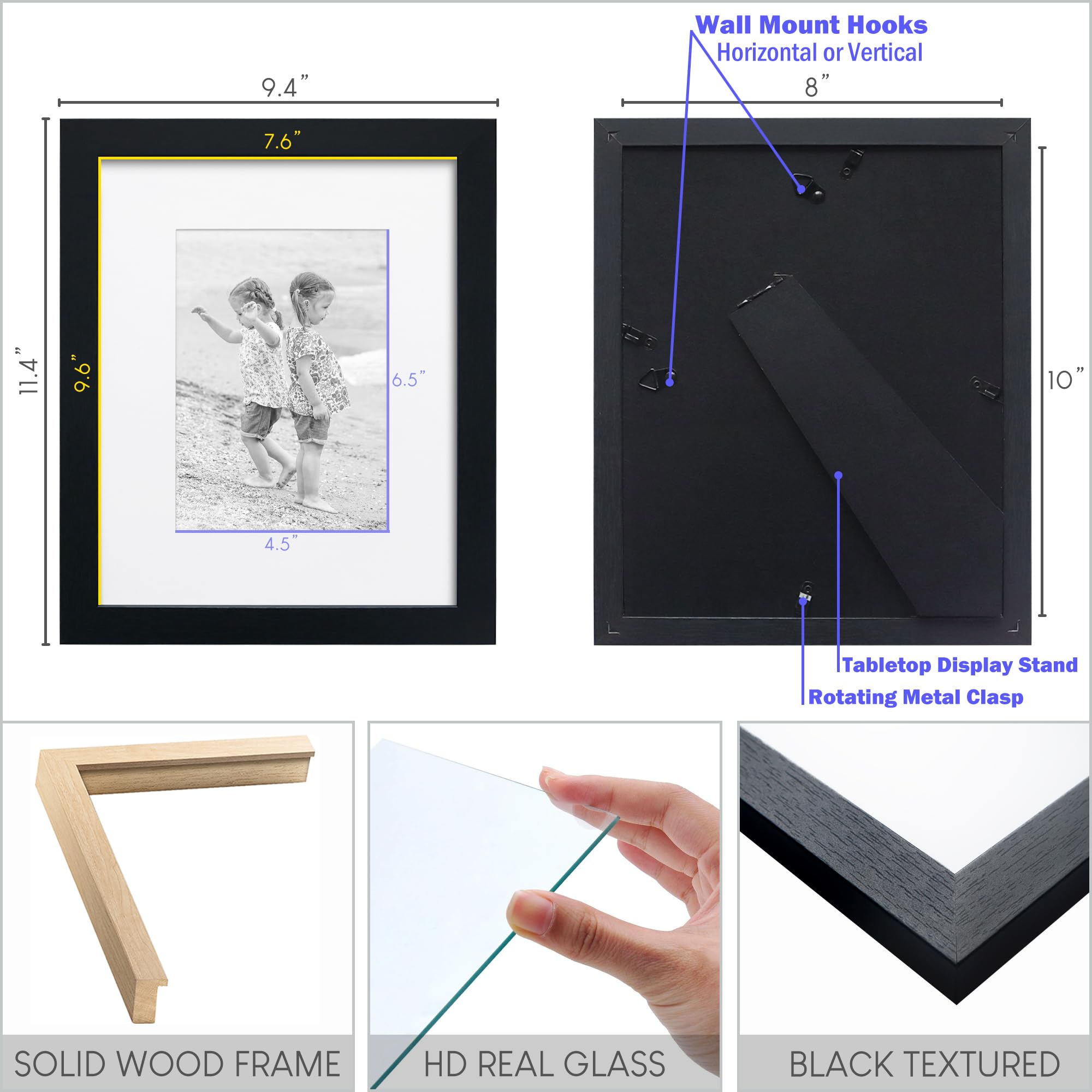 NWDCLF verre HD montrant la clarté et la protection des couleurs