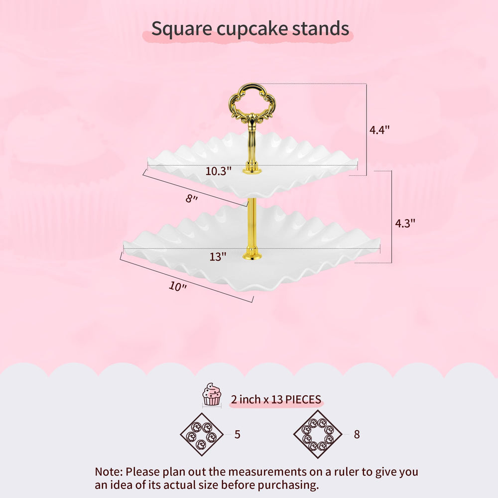 NWK configuration mixte de supports ronds et carrés pour composition esthétique
