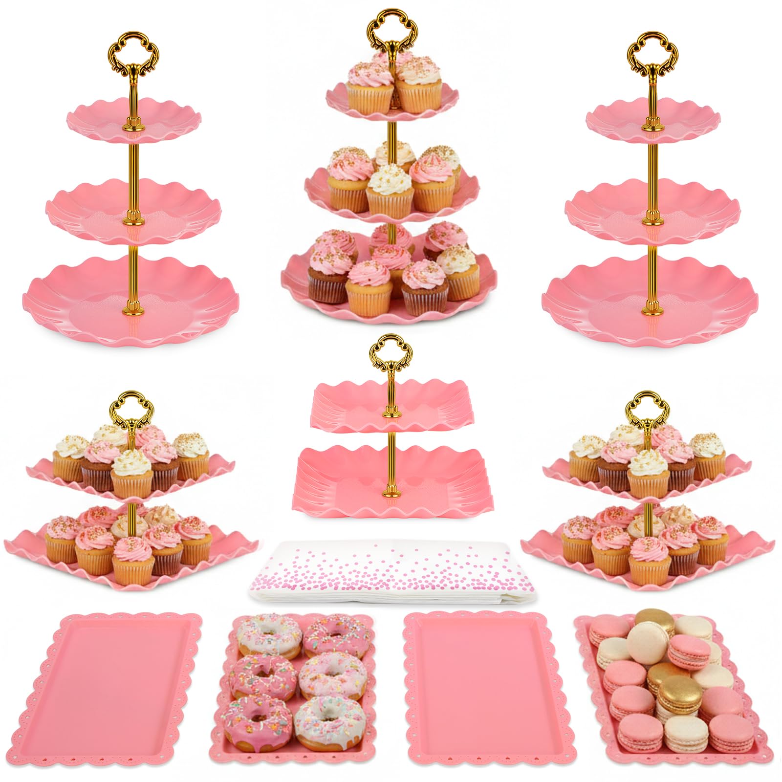 NWK présentoir face rose montrant design assorti et gain de temps