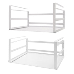 Nxconsu panier devant blanc montrant accès facile et gain de place