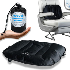 Nyack Exchange vue frontale du coussin et emballage compact pour voyager
