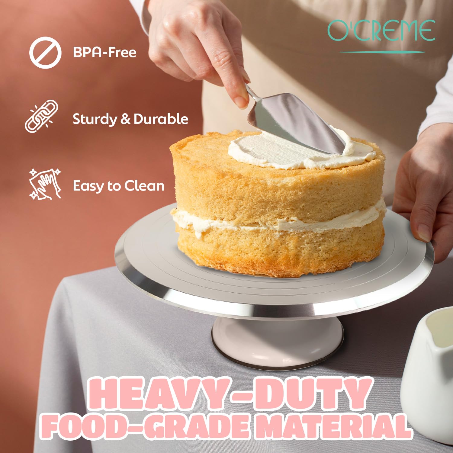 O'Creme base silicone antidérapante pour sécurité pendant déco
