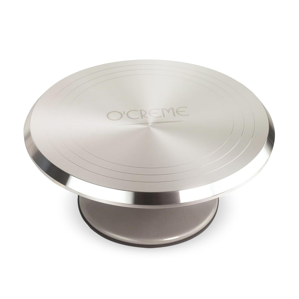 O'Creme plateau tournant face montrant stabilité et design