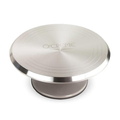 O'Creme plateau tournant face montrant stabilité et design