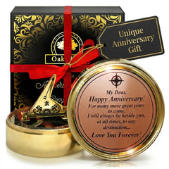 OakiWay coffret en bois de manguier élégant, prêt à offrir comme cadeau d'anniversaire