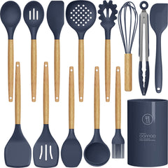 oannao ensemble bleu marine montrant toutes les pièces et rangement pratique