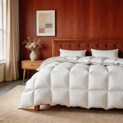 OASWET couette king vue avant offrant luxe et confort généreux