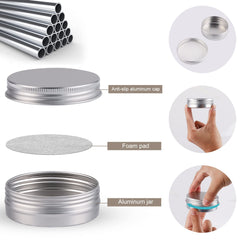 OBKJJ intérieur en aluminium lisse sans odeur ni rouille