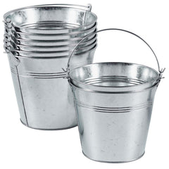 OBTANIM seau face et emballage montrant lot de huit, pratique pour déco