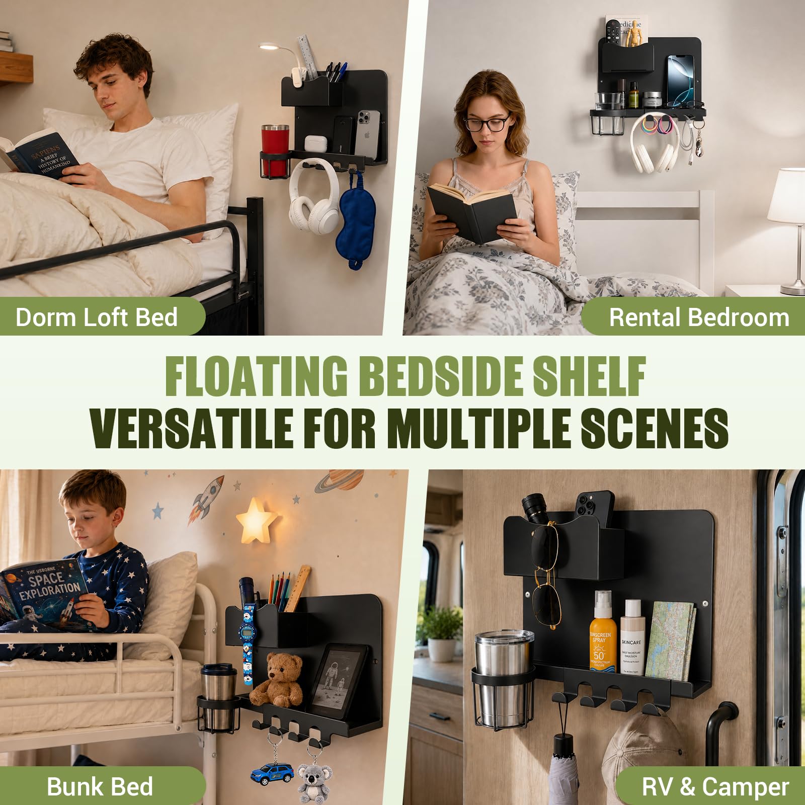 ODCPN mise en situation chambre dortoir optimisant espace et rangement