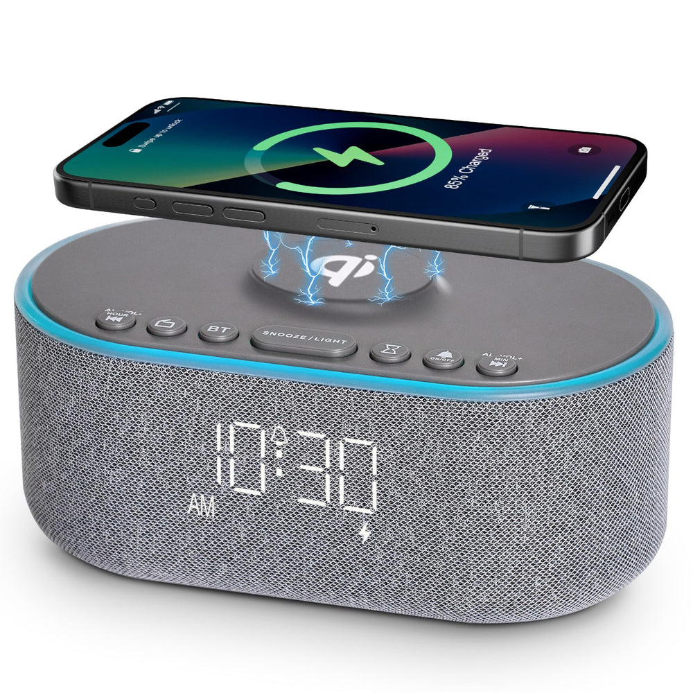 Odokee vue avant du réveil radio, design compact et fonctionnel