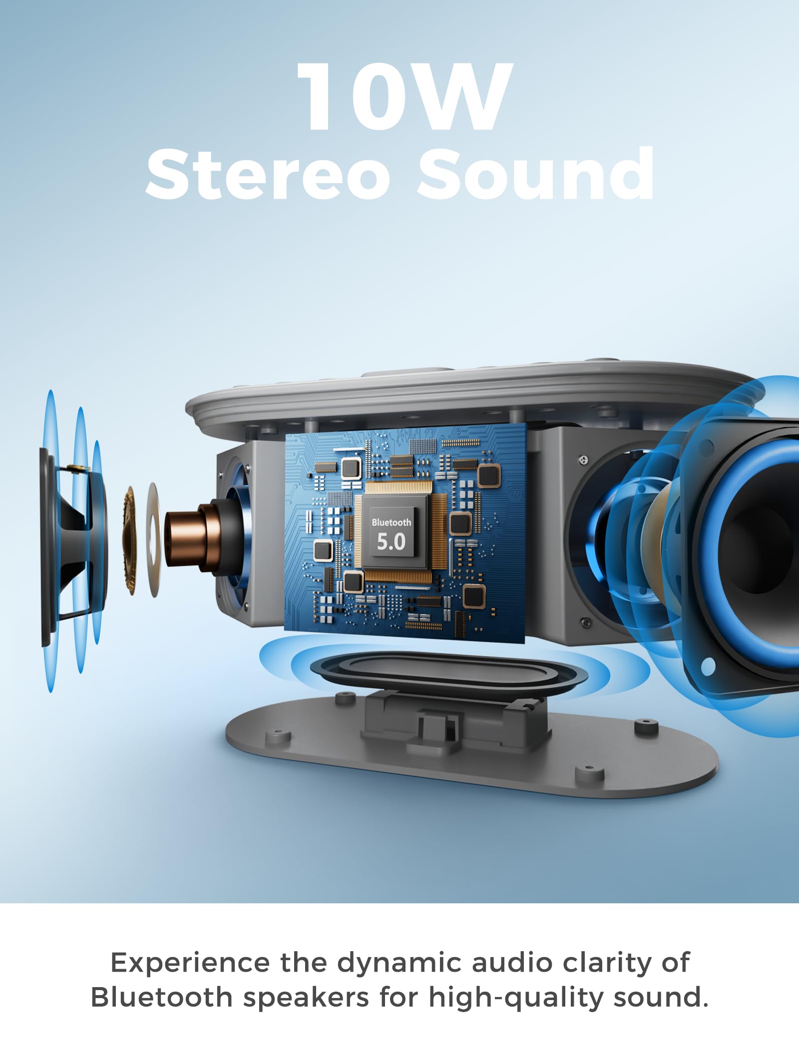 Odokee haut-parleur Bluetooth en fonctionnement, son puissant