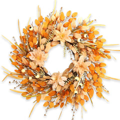 OEOPIUR couronne face porte accueillante pour entrée chaleureuse