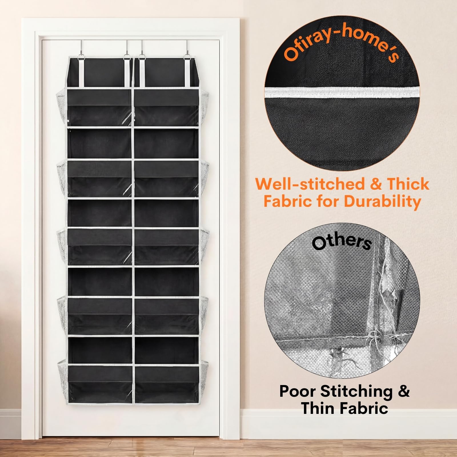 Ofiray-home compartiments remplis de couches et jouets facilitant organisation