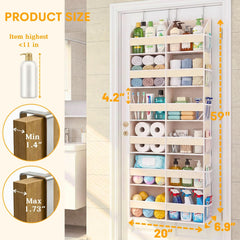 Ofiray-home poches latérales en mesh pour petits objets accessibles