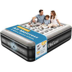 OhGeni matelas face avant montrant la surface confortable et gain de place
