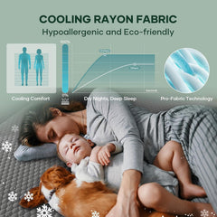 OhGeni profil en coupe révélant couches absorbantes et membrane imperméable