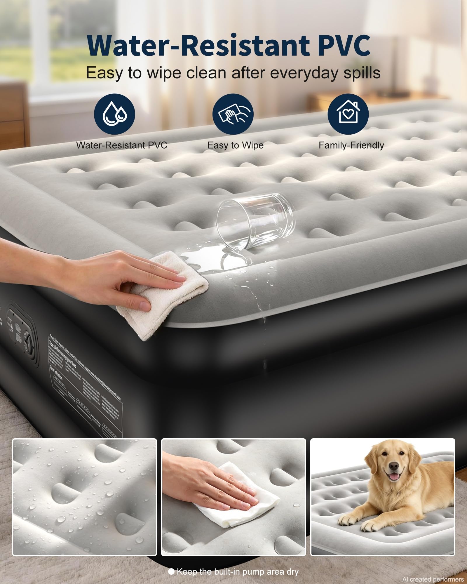 OhGeni texture de surface renforcée offrant confort et durabilité