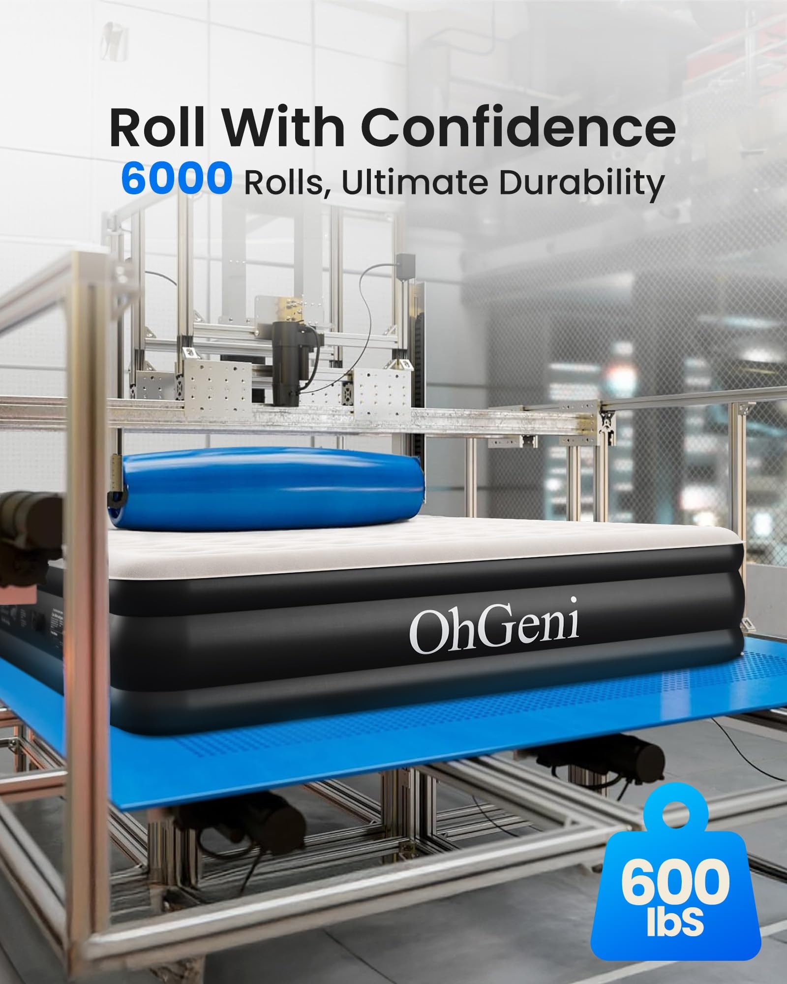 OhGeni matelas utilisé en camping-car pour couchage mobile fiable