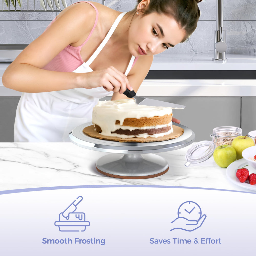 Ohuhu comparaison de taille avec un gâteau pour visualiser l'échelle