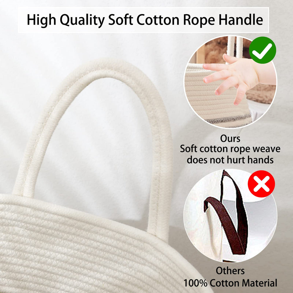 OIAHOMY panier à côté d'une chaise, échelle visuelle de la taille