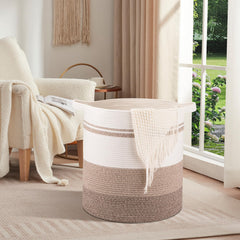 OIAHOMY panier en usage dans une chambre démontrant rangement et aspect décoratif