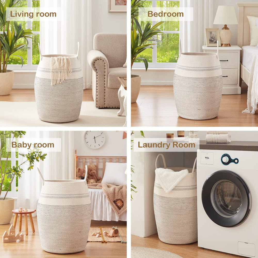 OIAHOMY panier pliable rangé montrant gain de place pratique