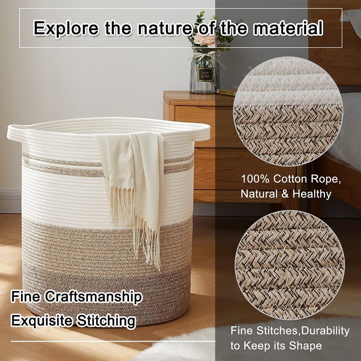 OIAHOMY panier plié pour rangement compact, gain de place pratique