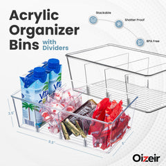Oizeir séparateurs détachables illustrant modularité et flexibilité
