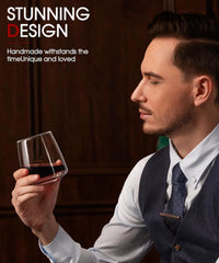 OJA gros plan sur verre affichant clarté et finition artisanale