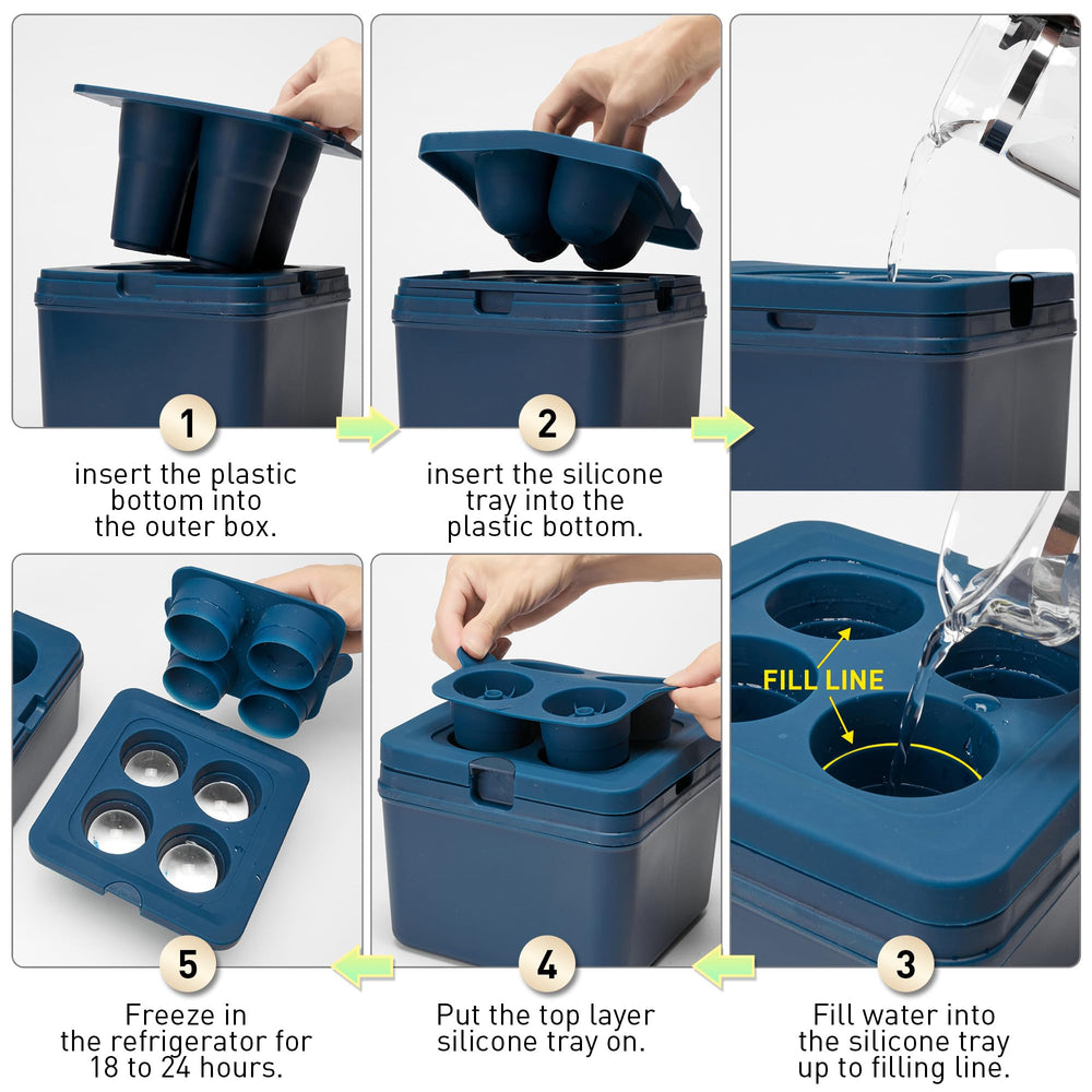 oklgo vue des cavités montrant la conception pour glace claire