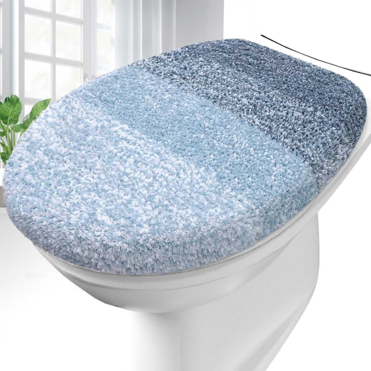OLANLY vue avant du couvercle habillé, ajout d'élégance et confort immédiat