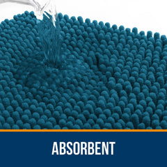 OLANLY tapis posé dans une salle de bain moderne apportant style