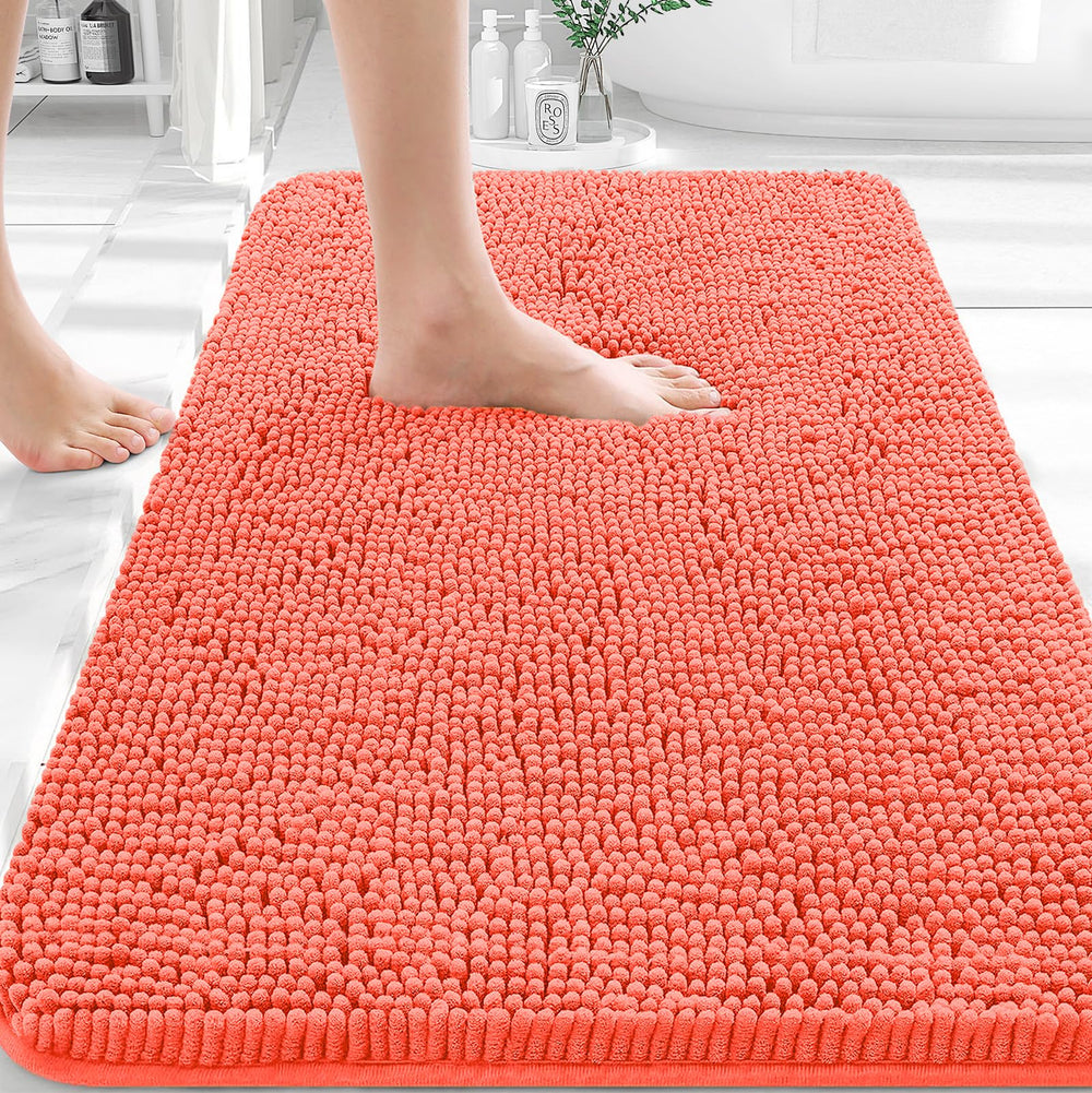 OLANLY face avant du tapis montrant douceur et motif, confort immédiat