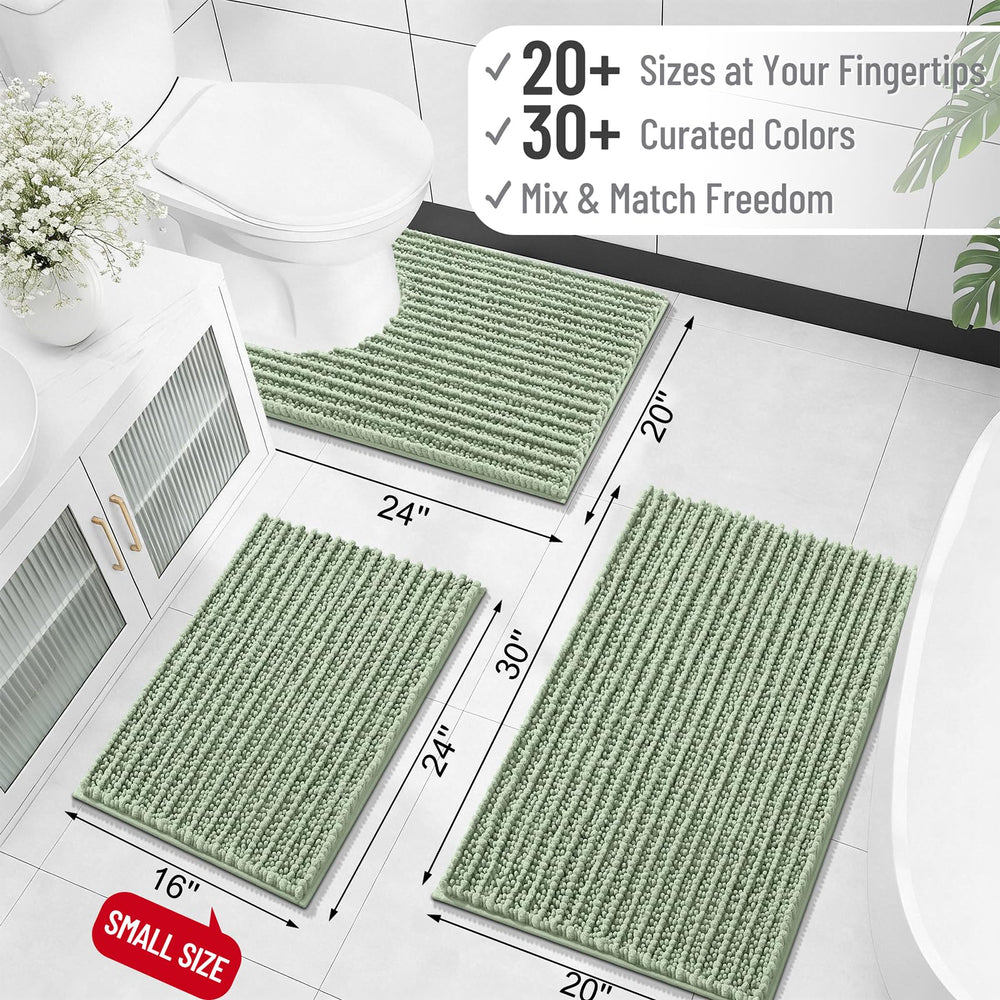 OLANLY gros plan chenille mettant en valeur absorption et confort