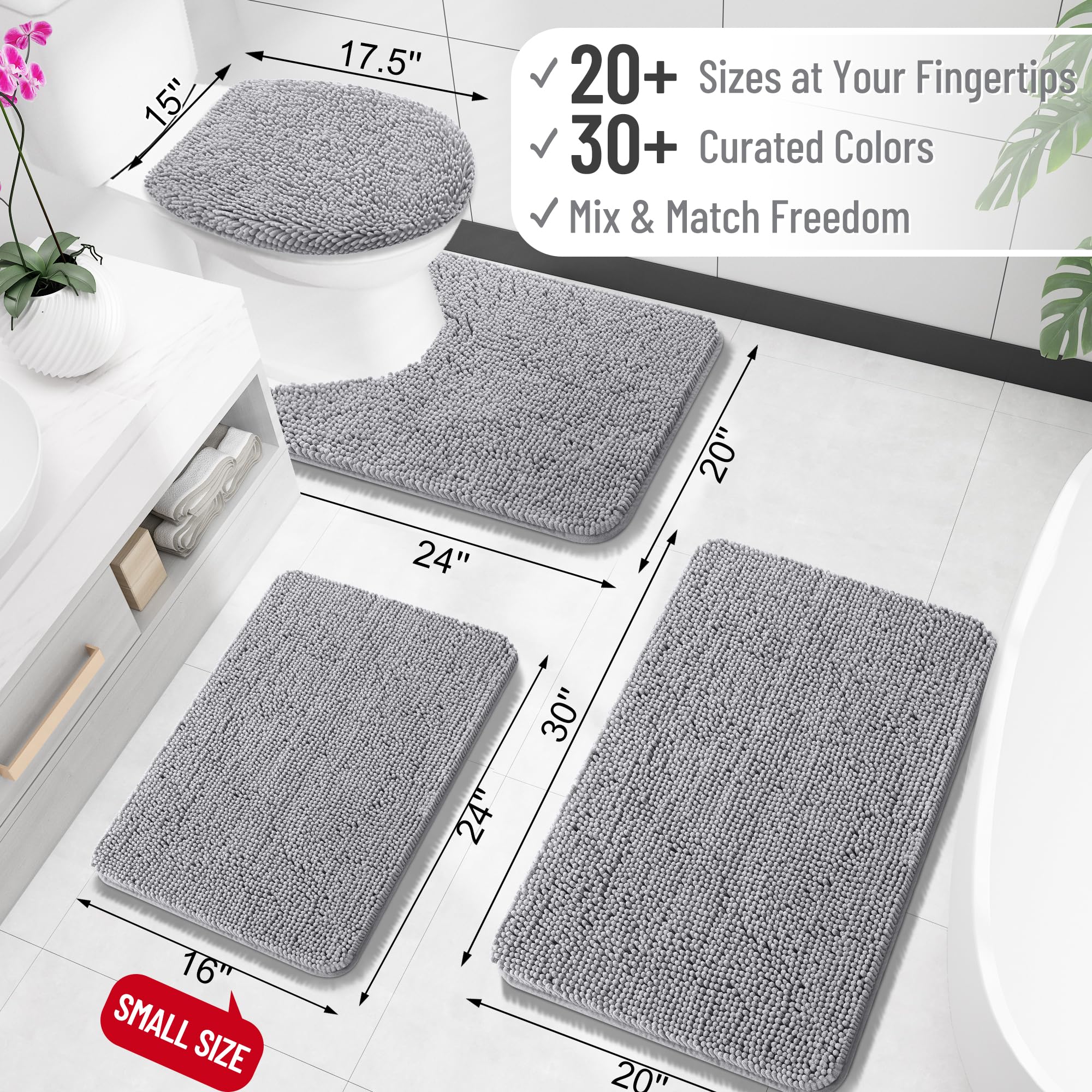 OLANLY gros plan sur la chenille montrant absorption et moelleux immédiat