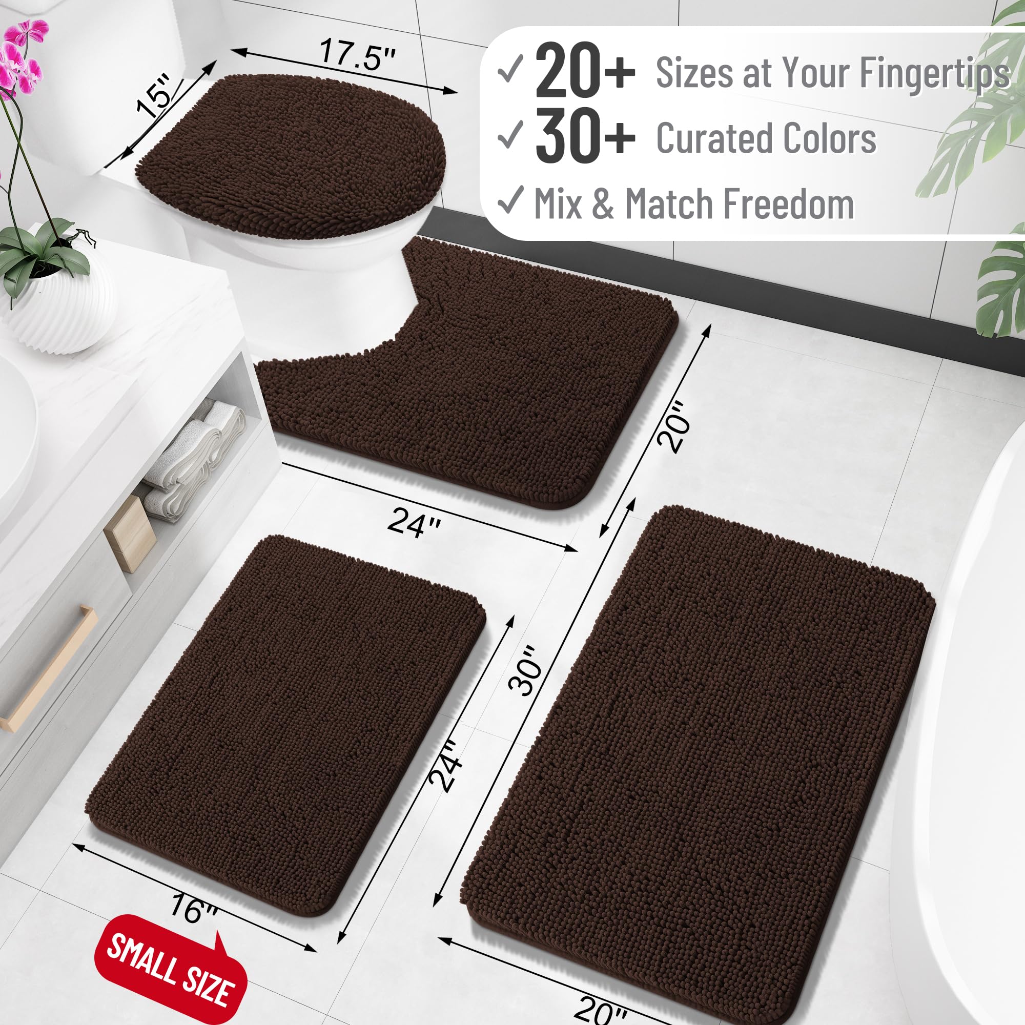 OLANLY gros plan chenille montrant fibres denses et confort