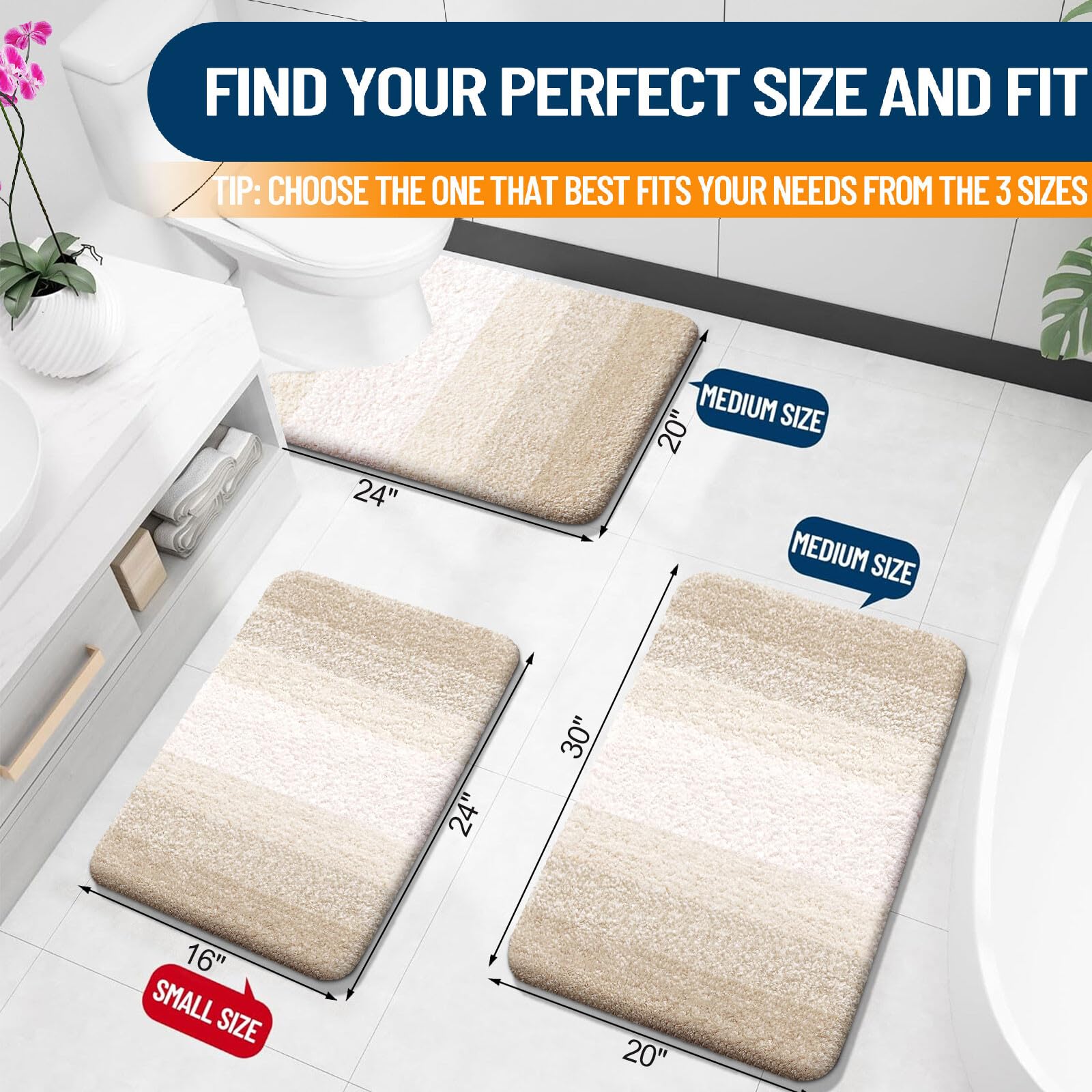 OLANLY gros plan des fibres microfibre, absorption rapide