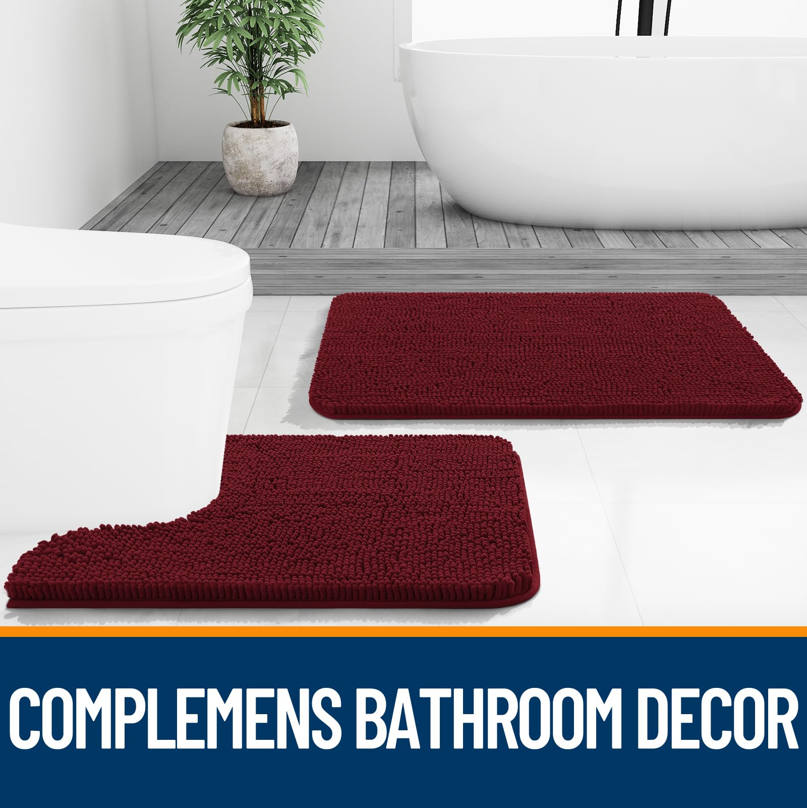 OLANLY style de vie dans salle de bain moderne, confort et design discret