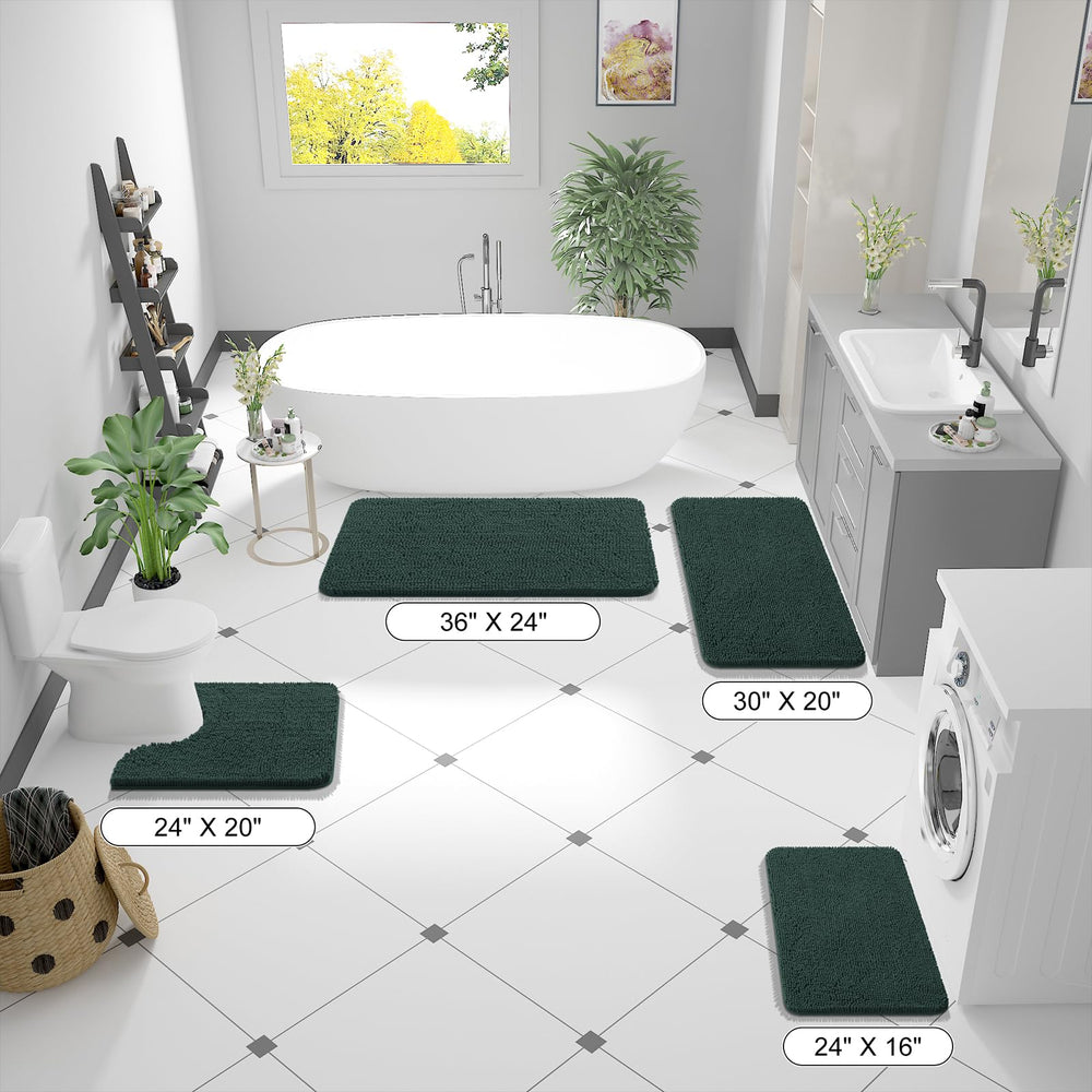 OLANLY tapis en machine lavable facile entretien et longévité