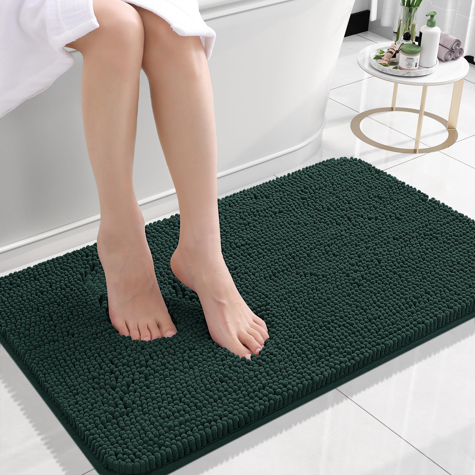 OLANLY tapis face avant doux absorbant pour confort immédiat