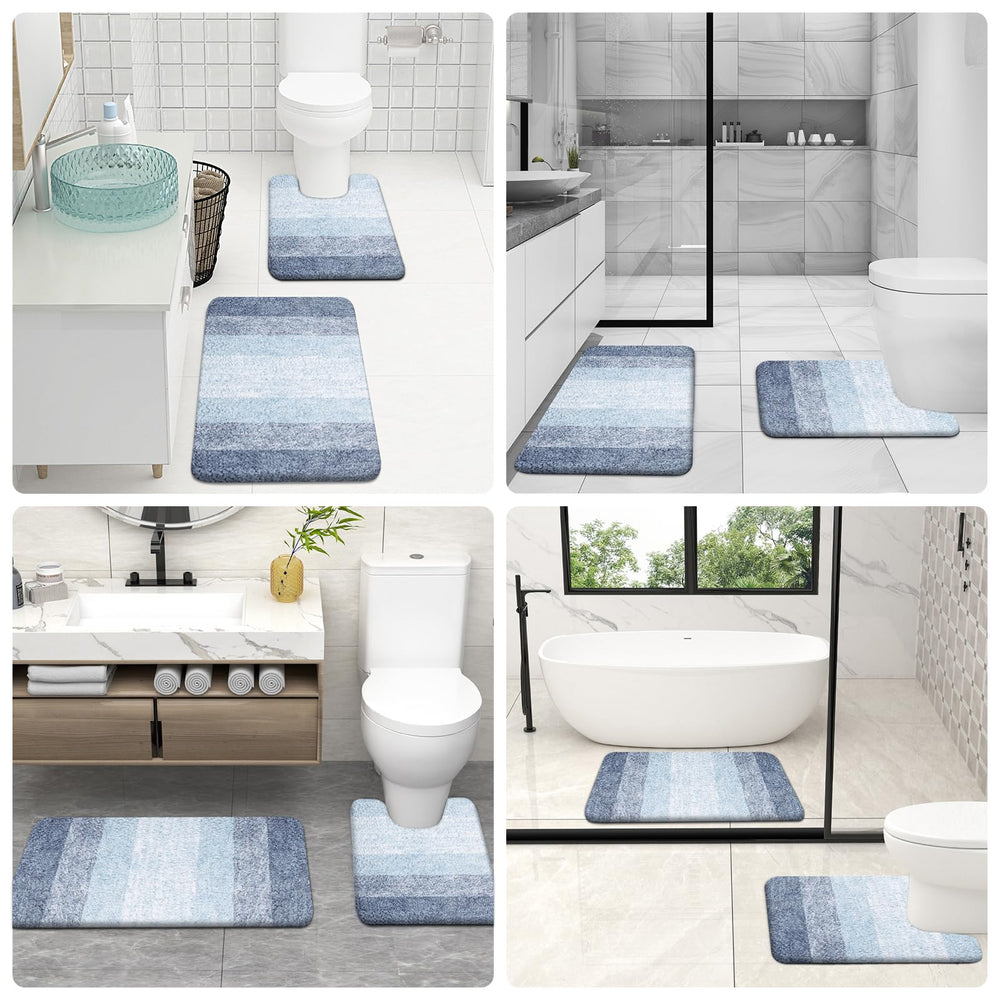 OLANLY tapis dans une salle de bain cosy créant ambiance spa
