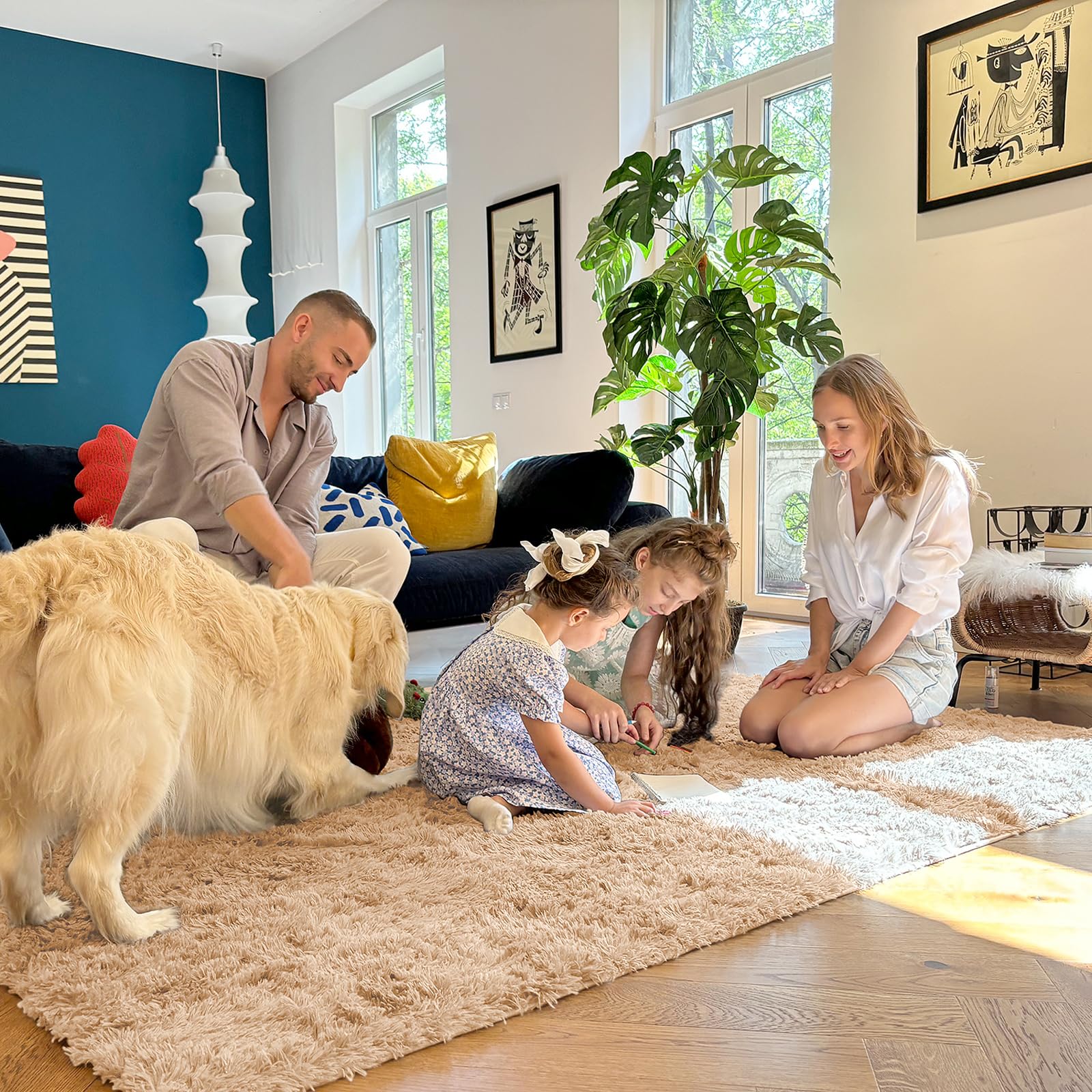 OLANLY tapis dans une nursery créant un coin jeu sûr et confortable
