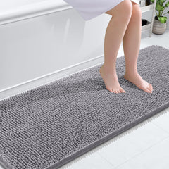 OLANLY tapis runner vue de face montrant confort et couleurs