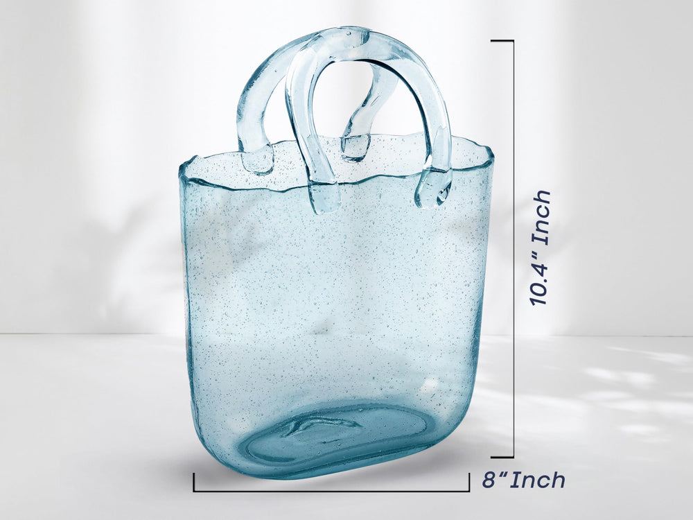 OLEEK vase sac profil révélant silhouette unique et stabilité