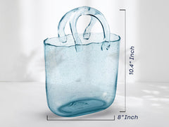 OLEEK vase sac profil révélant silhouette unique et stabilité