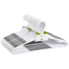 Ollieroo pack 30 cintres gris montrant l'ensemble pour rangement optimisé