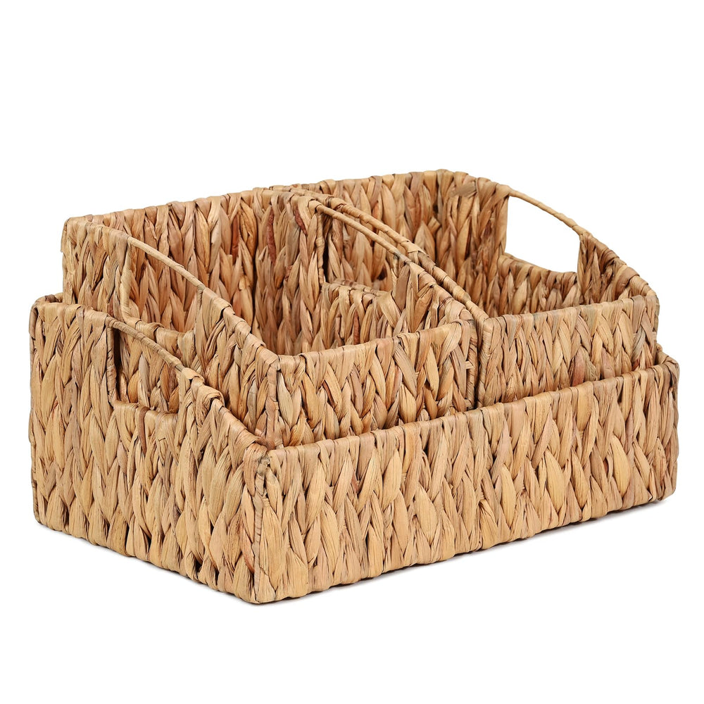 Ollieroo panier dans un salon, rangement décoratif pour plaids et jouets